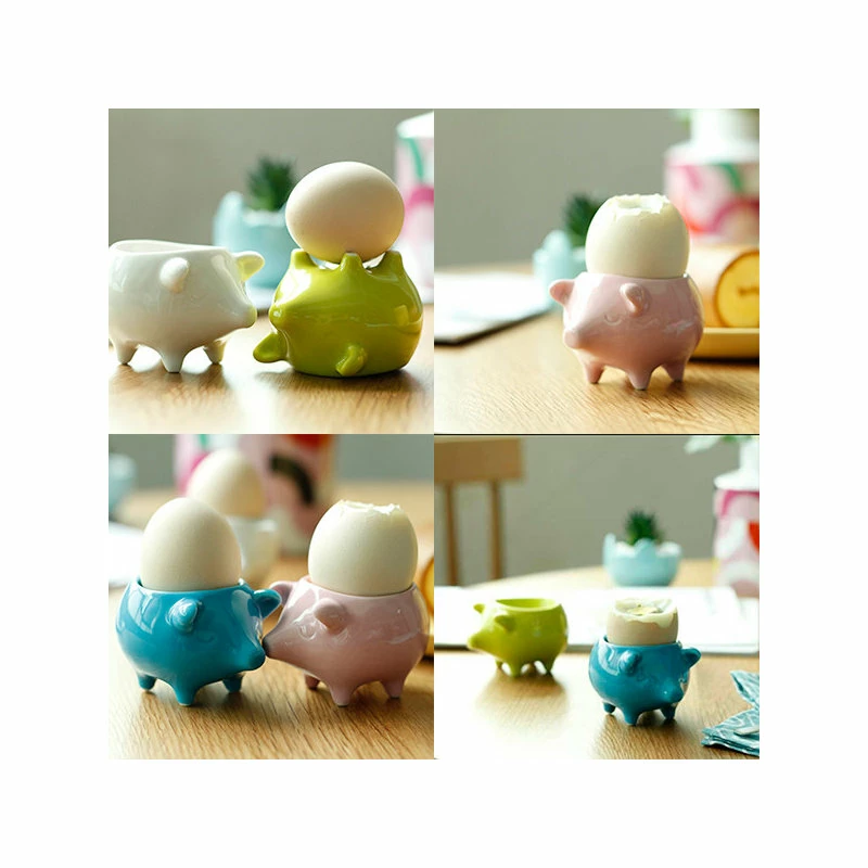 Deals ๐ Maia Ming Designs Bacon N' Eggs, Set Of 2 Eggcups, Pink And White ๐คฉ 2 Deals ๐ Maia Ming Designs Bacon N' Eggs, Set Of 2 Eggcups, Pink And White ๐คฉ - Image 2