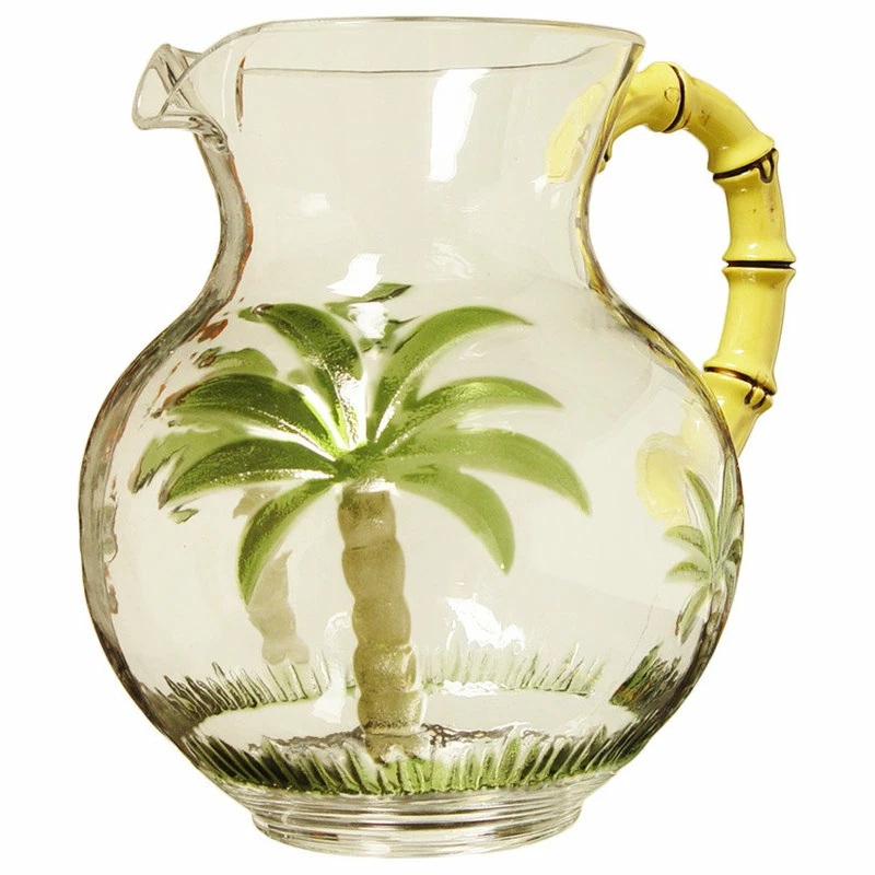 Best Sale 🌟 LeadingWare Group Palm Tree Serving Pitcher With Bamboo Handle 🛒 1 Best Sale 🌟 LeadingWare Group Palm Tree Serving Pitcher With Bamboo Handle 🛒