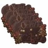 Flash Sale ✨ Design Imports DII Gobble Gobble Embroidered Placemat, Set Of 4 🎉