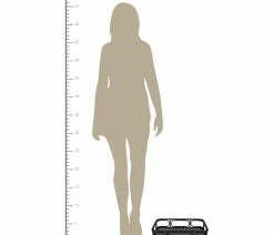 Promo 🌟 HomeRoots Furniture HomeRoots Matte Black Metal Cane Design Serving Tray 💯 -Tabletop Sales Store 5b917a5d0065bd90 7183 w800 h800 b1 p0