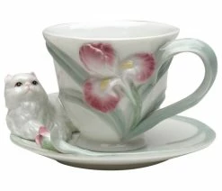 Brand new 🔔 Cosmos Gifts Corp. Persian Cat Cup And Saucer ✨