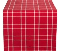 Brand new 😉 Design Imports Holly Berry Plaid Table Runner 14"x108" 😉