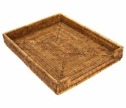 Best Sale ❤️ Artifacts Trading Company Artifacts Rattan Paper Tray Basket, Honey Brown 😉 -Tabletop Sales Store 6281a80e0d3735c2 0111 w800 h800 b1 p0