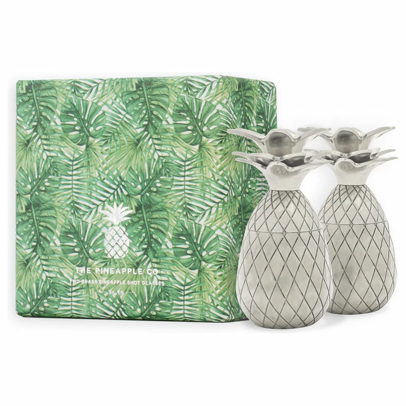 Top 10 ๐คฉ W&P Design WandP Design Pineapple Shot Glass Set Of 2, Silver ๐ 7 Top 10 ๐คฉ W&P Design WandP Design Pineapple Shot Glass Set Of 2, Silver ๐ - Image 7