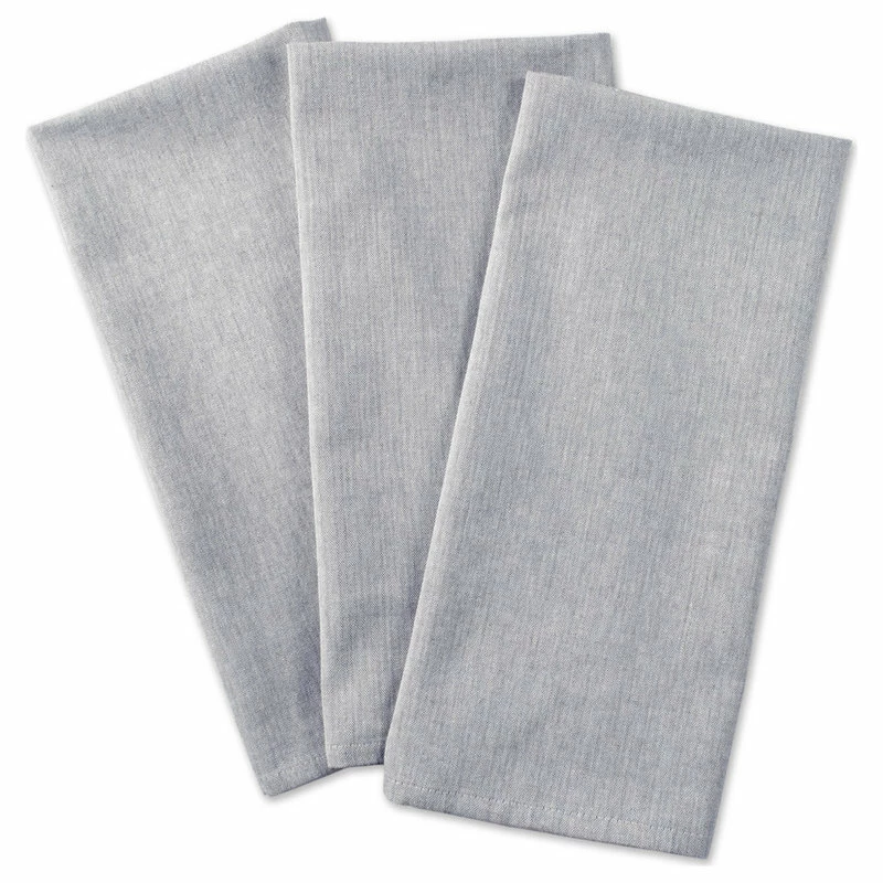 Discount β Design Imports DII Gray Solid Chambray Dishtowel, Set Of 3 π€© 2 Discount β Design Imports DII Gray Solid Chambray Dishtowel, Set Of 3 π€© - Image 2