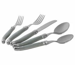 Cheap 🔥 French Home Brands French Home Laguiole 20 Piece Stainless Steel Flatware Service For 4, Grey Fog 🔥 13 Cheap 🔥 French Home Brands French Home Laguiole 20 Piece Stainless Steel Flatware Service For 4, Grey Fog 🔥 -Tabletop Sales Store 64a1a7f602b9ba78 9377 w800 h800 b1 p0