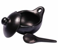 Best Sale ๐คฉ Ancient Cookware, Chamba Clay Salsa Dish With Spoon โญ