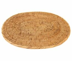 Deals ✨ Artifacts Trading Company Artifacts Rattan Oval Placemat, Honey Brown, Medium 😍 -Tabletop Sales Store 65f127ef0d10eb05 5680 w800 h800 b1 p0