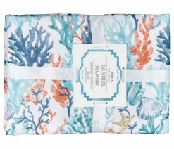 Promo 🎁 Lintex Linens Inc. Coralee Indoor Outdoor 100% Polyester Tablecloth, 70" Round 💯