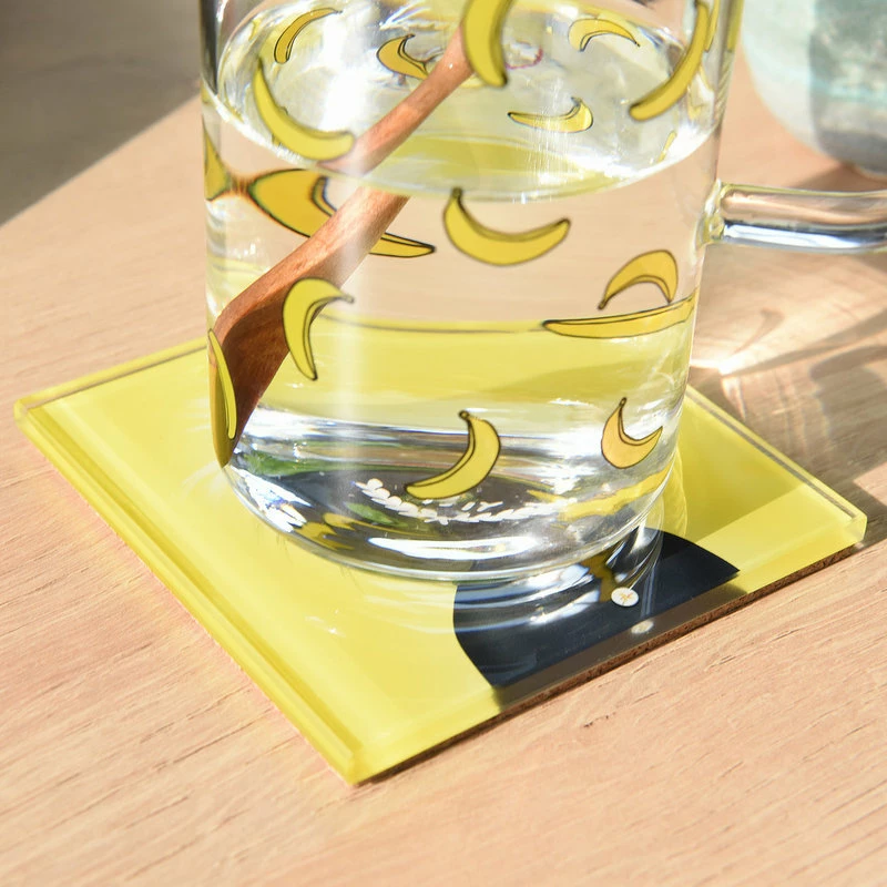 Best Sale ๐ Empire Art Direct Glass Drink Coasters With Cork Bottom, Pets Rock Icons 12 Characters โค๏ธ 4 Best Sale ๐ Empire Art Direct Glass Drink Coasters With Cork Bottom, Pets Rock Icons 12 Characters โค๏ธ - Image 4