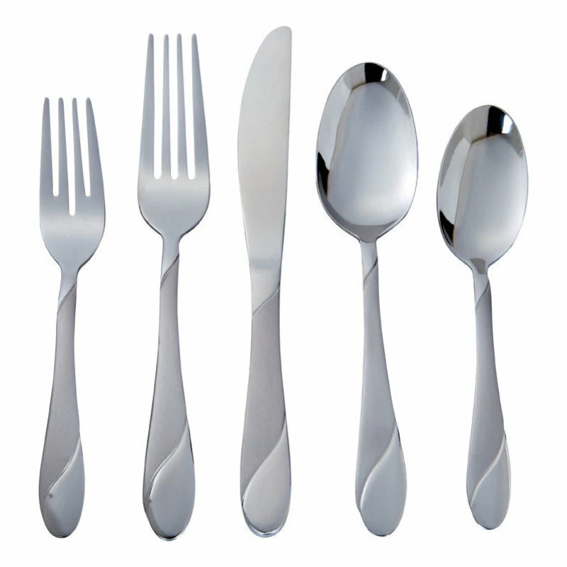 Best Sale ๐ Cambridge Silversmiths, Ltd. Cambridge Swirl Flatware Set, 20-Piece ๐ 1 Best Sale ๐ Cambridge Silversmiths, Ltd. Cambridge Swirl Flatware Set, 20-Piece ๐