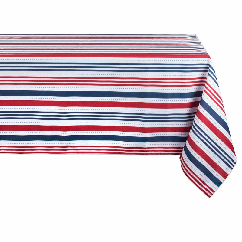 Budget π Design Imports DII Patriotic Stripe Outdoor Tablecloth 60"x120" β€οΈ 1 Budget π Design Imports DII Patriotic Stripe Outdoor Tablecloth 60"x120" β€οΈ