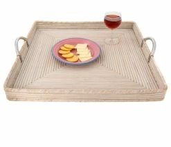 Top 10 👏 Artifacts Trading Company Artifacts Rattan™ Square Tray With Stainless Steel Handles, White Wash, 16"x16"x 😍 8 Top 10 👏 Artifacts Trading Company Artifacts Rattan™ Square Tray With Stainless Steel Handles, White Wash, 16"x16"x 😍 -Tabletop Sales Store 6f51a0680f8606e6 3761 w800 h800 b1 p0