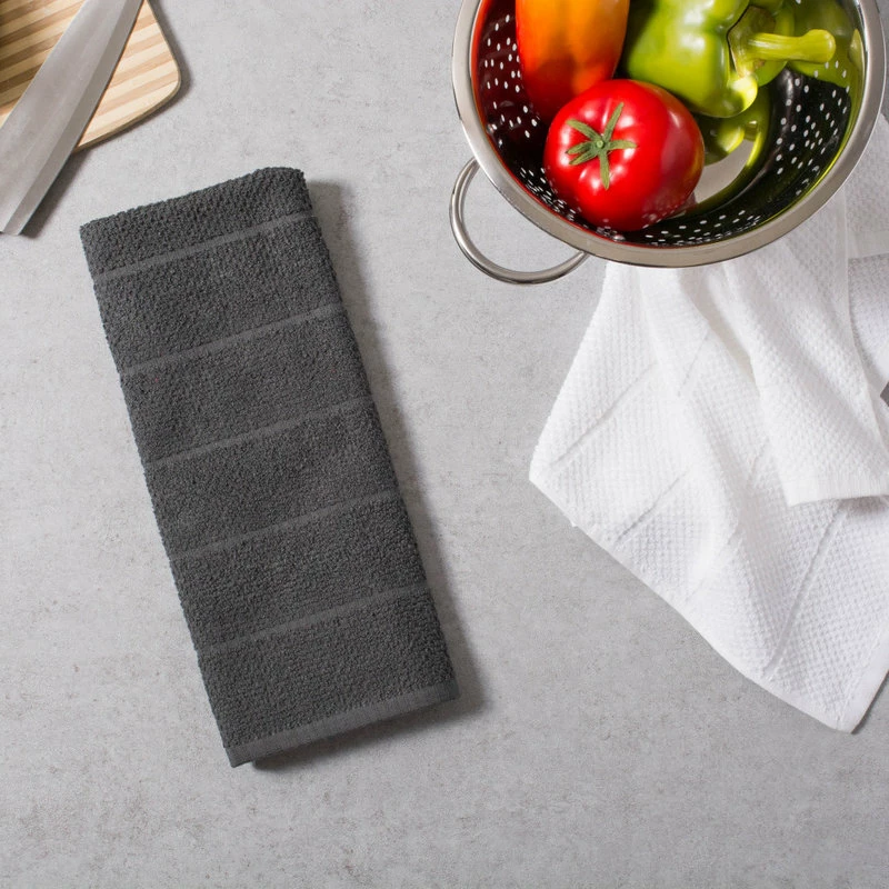 Promo ❤️ Design Imports DII Assorted Mineral Basic Chef Terry Dishtowel, Set Of 4 🔥 3 Promo ❤️ Design Imports DII Assorted Mineral Basic Chef Terry Dishtowel, Set Of 4 🔥 - Image 3