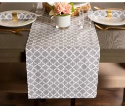 Cheap 🛒 Design Imports DII Gray Lattice Table Runner 🤩 -Tabletop Sales Store 75e14e110d03c589 8649 w800 h800 b0 p0