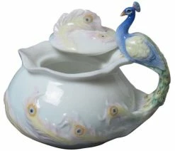 Hot Sale ❤️ XoticBrands Peacock Standing Sugar Jar 😀