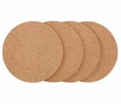 New ๐ True Brands Buoyant Tabletop Cork Coasters By True โค๏ธ