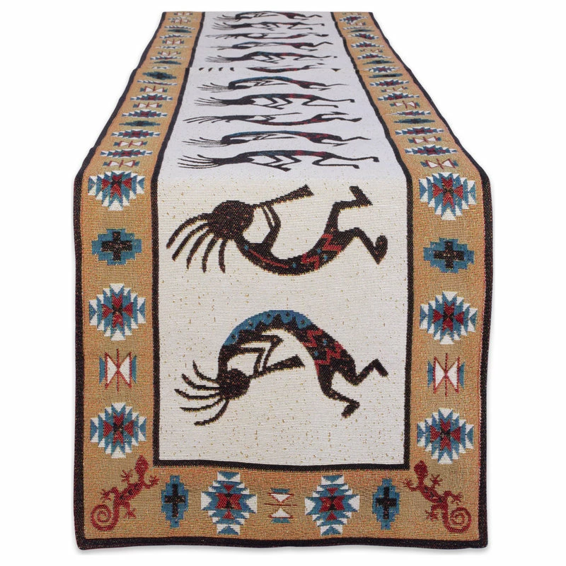Hot Sale โค๏ธ Design Imports Kokopelli Tapestry Table Runner 13X72 ๐ 1 Hot Sale โค๏ธ Design Imports Kokopelli Tapestry Table Runner 13X72 ๐