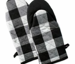 Promo ⌛ Design Imports DII Black Buffalo Check Oven Mitt, Set Of 2 🔔