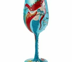 Discount 🎉 American Glassware "Mermaid" Wine Glass 🥰
