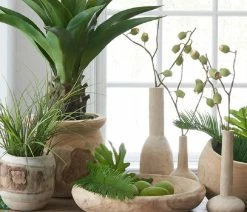 Flash Sale 👏 Serene Spaces Living 17" Round Paulownia Wood Tray, 3.25"& 17" 🔔 -Tabletop Sales Store 84f114530f4c025f 7133 w800 h800 b0 p0