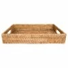Top 10 🤩 Artifacts Trading Company Artifacts Rattan Rectangle Tray Handles, Honey Brown 🔔