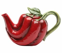 Hot Sale โ๏ธ Cosmos Gifts Corp. Red Chili Teapot โญ