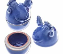Coupon ๐งจ NOVICA Hen Breakfast And Ceramic Egg Cups (Pair) โ