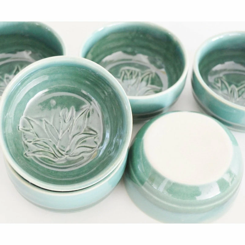 Top 10 ✔️ Sarah Welch Pottery Copitas For Mezcal, Pottery Green Mezcal Glasses, Set Of 6 ❤️ 3 Top 10 ✔️ Sarah Welch Pottery Copitas For Mezcal, Pottery Green Mezcal Glasses, Set Of 6 ❤️ - Image 3