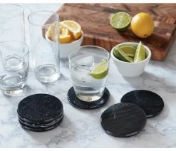 Deals ✨ Fox Run Set Of 6 100% Natural Black Marble Stone Coasters ✨ 7 Deals ✨ Fox Run Set Of 6 100% Natural Black Marble Stone Coasters ✨ -Tabletop Sales Store 8b01440f0bacffac 3682 w800 h800 b0 p0