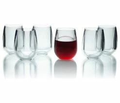 Best Sale 🛒 SymGLASS Stemless Wine Glasses, Set Of 4, 12 Oz. 🥰 -Tabletop Sales Store 8bd16cb307e188e3 8606 w800 h800 b1 p0