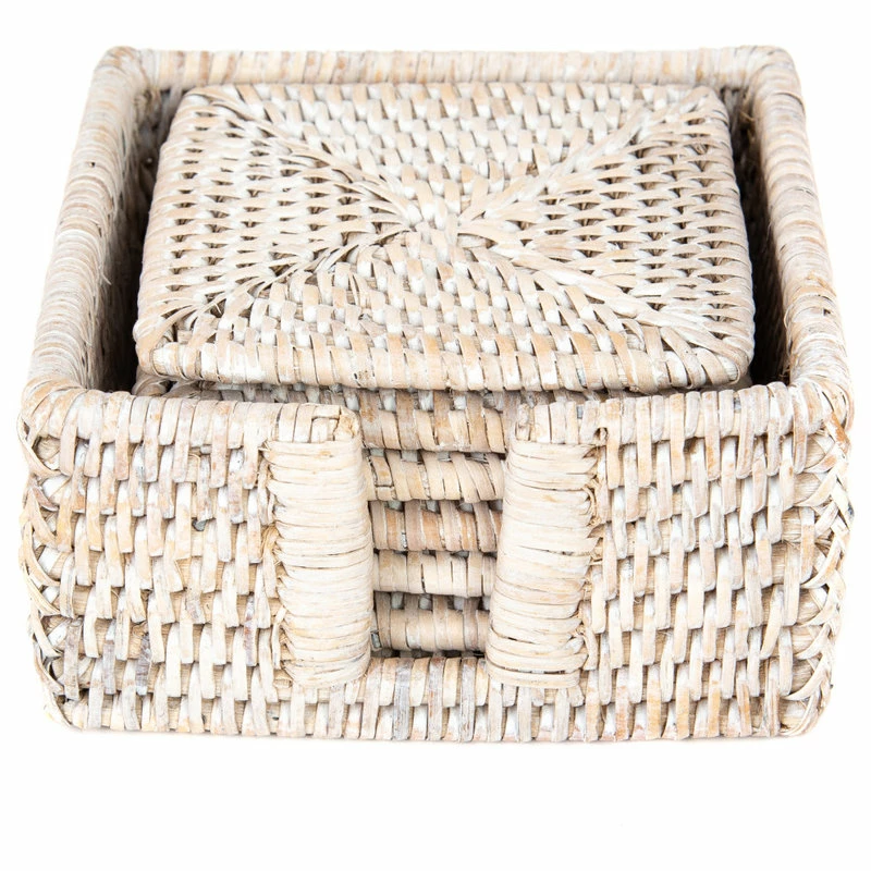 Deals ๐ Artifacts Trading Company Artifacts Rattan 7 Piece Square Coaster Set ๐ 1 Deals ๐ Artifacts Trading Company Artifacts Rattan 7 Piece Square Coaster Set ๐