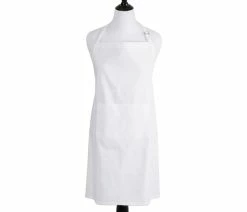 Budget 🤩 Design Imports DII White XL Chef Apron 🔥