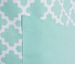 Wholesale 🔥 Design Imports DII Aqua Lattice Print 2-Pocket Apron ⌛ -Tabletop Sales Store 919125350ba8fe91 5884 w800 h800 b0 p0