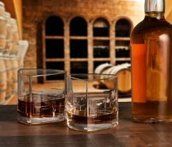 Hot Sale 😍 JoyJolt Revere Triangle Crystal Whiskey Glasses 11 Oz, Set Of 2 🧨 -Tabletop Sales Store 9251453501b0eed3 9708 w800 h800 b0 p0