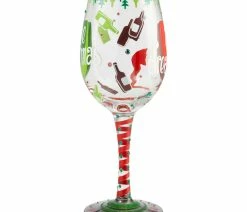 Cheap 🛒 American Glassware "Dreaming Of Wine 🎄 Christmas" Wine Glass By Lolita 😍 -Tabletop Sales Store 945106d90e208138 9609 w800 h800 b1 p0