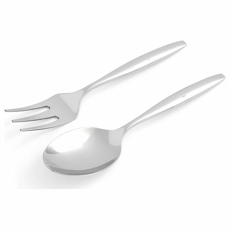 Promo ✨ Royal Worcester Portmeirion Sophie Conran Arbor Stainless Steel Salad Server Set ❤️ 1 Promo ✨ Royal Worcester Portmeirion Sophie Conran Arbor Stainless Steel Salad Server Set ❤️