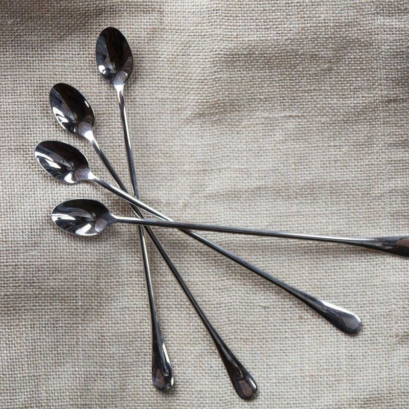 Hot Sale ๐ EcoJarz Skinny Spoons, Long Stainless Steel Spoons, 4-Pack ๐ 3 Hot Sale ๐ EcoJarz Skinny Spoons, Long Stainless Steel Spoons, 4-Pack ๐ - Image 3