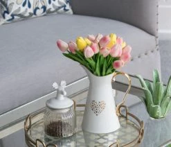 Buy 😉 A&B Home 18" Round Gold Mirrored Serving Tray With Gold Metal, 16" 😍 -Tabletop Sales Store 9c41a8830102fe33 8978 w800 h800 b0 p0