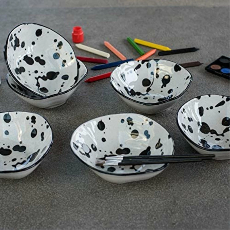 Best reviews of 👍 Manhattan Comfort Oxford RYO 12 Large Dinner 20.29 Oz Soup Bowls, Black/White ✔️ 2 Best reviews of 👍 Manhattan Comfort Oxford RYO 12 Large Dinner 20.29 Oz Soup Bowls, Black/White ✔️ - Image 2