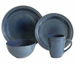 Cheap ๐ Baum Artemis Blue 16 Piece Dinnerware Set ๐