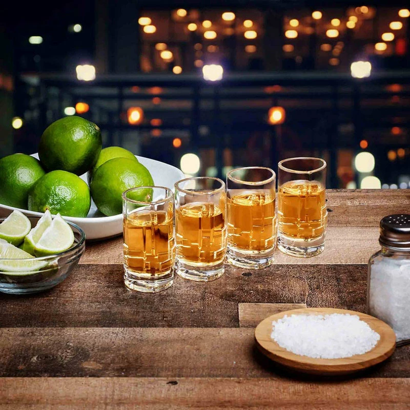 Best Sale 👏 JoyJolt Revere Triangle Crystal Shot Glasses 2 Oz, Set Of 4 🔔 2 Best Sale 👏 JoyJolt Revere Triangle Crystal Shot Glasses 2 Oz, Set Of 4 🔔 - Image 2