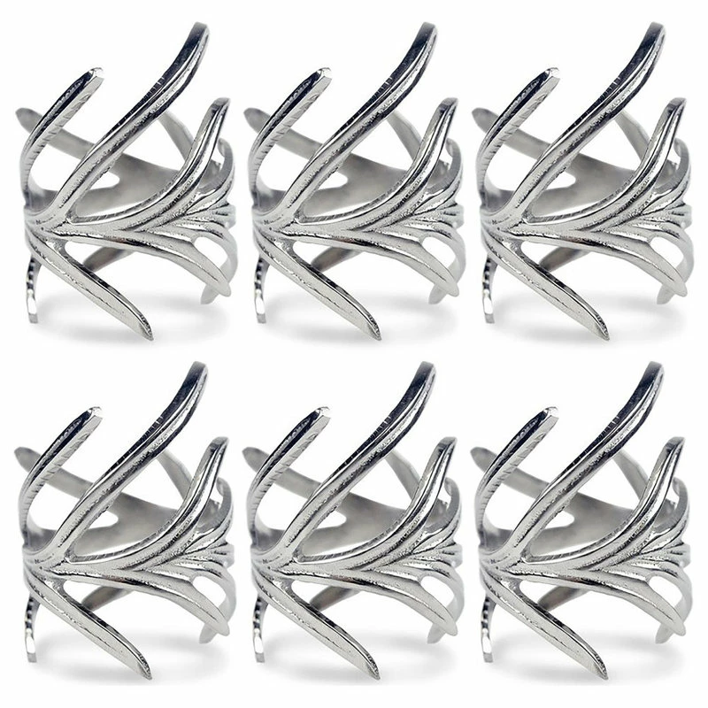 Best Pirce π₯° Design Imports DII Antique Silver Branch Napkin Ring, Set Of 6 π 1 Best Pirce π₯° Design Imports DII Antique Silver Branch Napkin Ring, Set Of 6 π