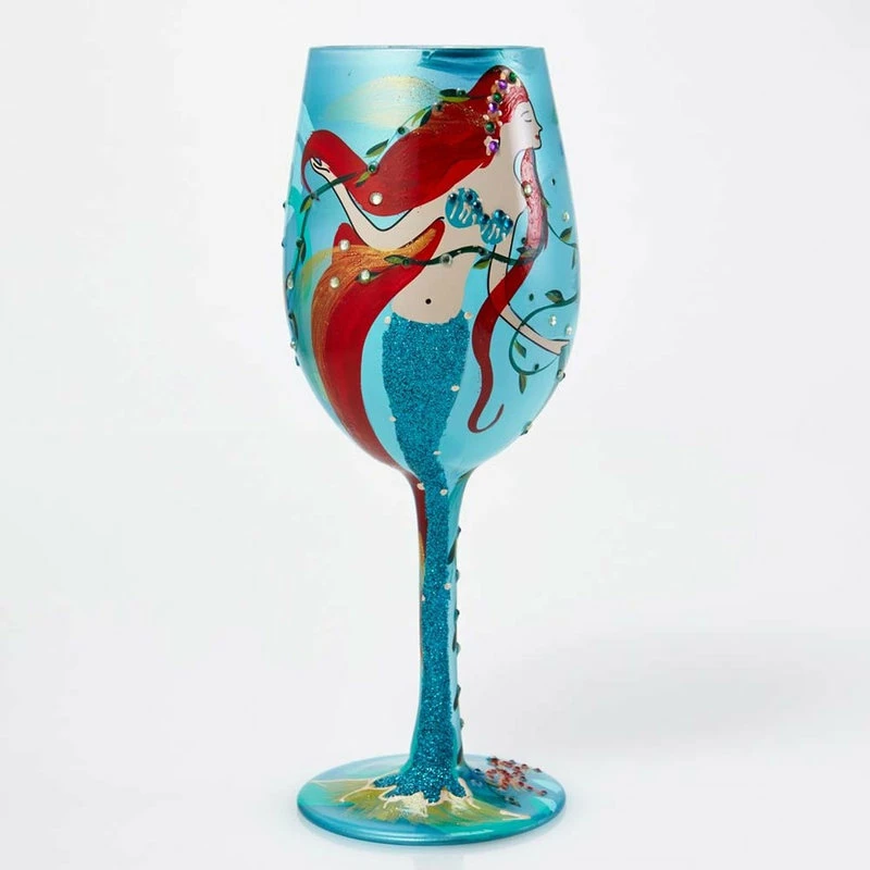 Discount ๐ American Glassware "Mermaid" Wine Glass ๐ฅฐ 2 Discount ๐ American Glassware "Mermaid" Wine Glass ๐ฅฐ - Image 2