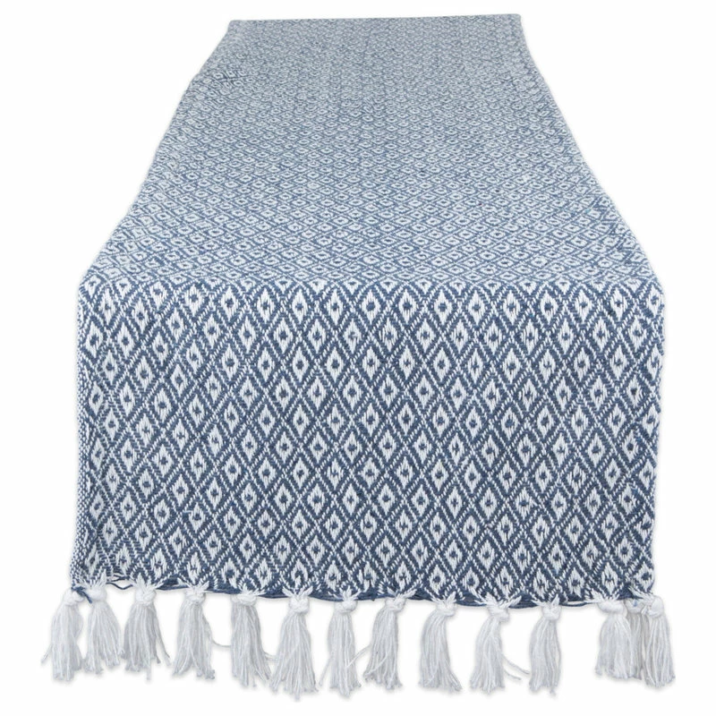 Coupon ๐งจ Design Imports DII French Blue Mini Diamond Table Runner ๐ 1 Coupon ๐งจ Design Imports DII French Blue Mini Diamond Table Runner ๐