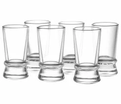 Best Sale 🔥 JoyJolt Afina Crystal Shot Glasses 1.5 Oz, Set Of 6 😉