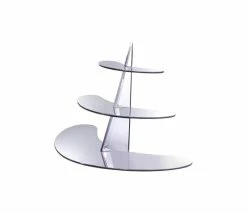 Top 10 👏 Vandue Corporation OnDisplay Acrylic Display Rack/Stand - 3 Tiered Mirrored Shelf 🔥