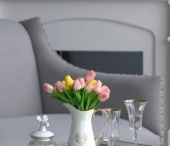 Buy 😉 A&B Home 18" Round Gold Mirrored Serving Tray With Gold Metal, 16" 😍 -Tabletop Sales Store a8c148d80102fe2e 8978 w800 h800 b0 p0