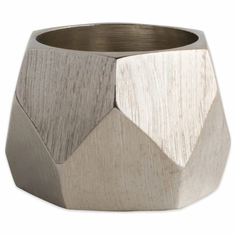 Buy π€© Design Imports DII Silver Triangle Band Napkin Ring, Set Of 6 π€© 2 Buy π€© Design Imports DII Silver Triangle Band Napkin Ring, Set Of 6 π€© - Image 2