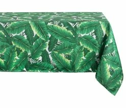 Budget 🥰 Design Imports DII Banana Leaf Outdoor Tablecloth 60"x120" 🤩